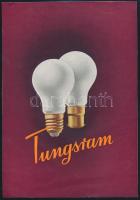 cca 1940 Tungsram, kisplakát, 22x15 cm