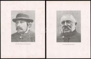 cca 1930-1940 A magyar faj típusai, 4 db fotónyomat mappában