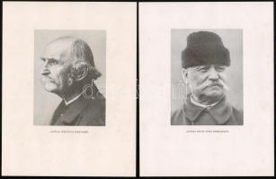 cca 1930-1940 A magyar faj típusai, 4 db fotónyomat mappában