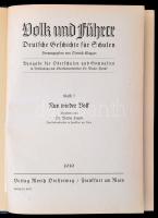 Dr. Walter Franke: Volk und führer. Deutsche Geschichte für Schulen. Klasse 5: Nun wieder Volk. Fran...
