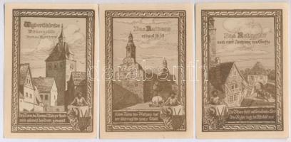 Németország / Weimari Köztársaság / Allstedt 1921. 50pf (6xklf) T:I,I-
Germany / Weimar Republic / ...