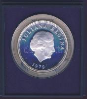 Holland Antillák 1979. 25G Ag "Nemzetközi gyermekév" T:PP Eredeti dísztokban, tanúsítvánnyal!