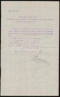 1917 Gálos, Hadsegélyezéssel kapcsolatos iratok, 3 db