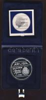 Aruba 1986. 25Fl Ag "Függetlenség" T:PP Eredeti dísztokban, tanúsítvánnyal!