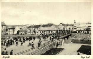 Ungvár, Uzhorod; Régi híd / old bridge (EK)