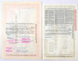 Amerikai Egyesült Államok 1937-1957. "United Printers Publisher Incorporated" 2db klf rész...