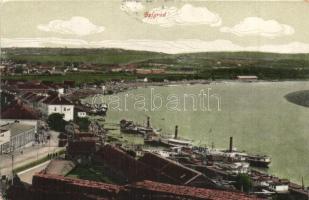 Belgrade, port + K.u.K. Mil. Gen. Gouv. in Serbien Abt. 15. W.V.Z.