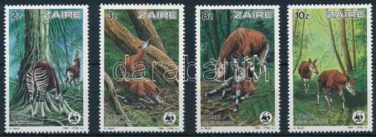 1984 WWF: Okapi sor Mi 875-878