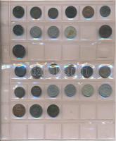 1851-1918. 27db-os vegyes magyar és osztrák fémpénz tétel T:2-3