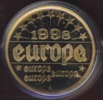 Spanyolország 1998. "Europa" bicolor emlékérem T:PP