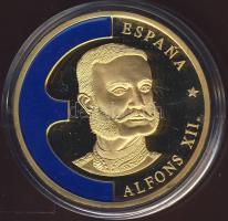 Spanyolország 1998. "Europa" bicolor emlékérem T:PP