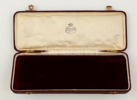 "J. Godet u. Sohn kgl. Hofjuweliere, Berlin" feliratos óratartó tok