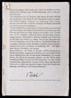 cca 1940 Világháborús német kiadvány a német hadseregről, Wilhelm Keitel tábornagy előszavával, néme...