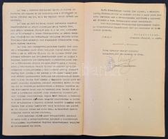 1919 Moson vármegye közigazgatási bizottságának fegyelmi választmánya által kiadott fegyelmi határoz...