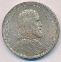 1938. 5P Ag "Szent István" T:2 ph. Adamo P8.1