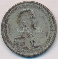 1930. 5P Ag "Horthy jobbra" T:3 patina, ph. Adamo P8