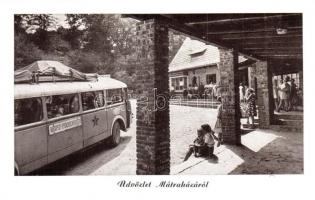 10 db MODERN főleg megíratlan magyar autóbuszos motívumlap / 10 MODERN mostly unused Hungarian autob...