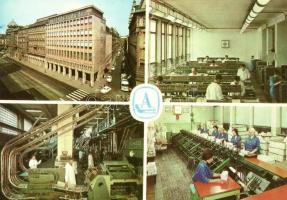 3 db MODERN megíratlan közlekedési jármű képeslap, munkagépek, mezőgazdasági kiállítás / 3 MODERN un...