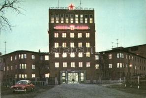 3 db MODERN megíratlan közlekedési jármű képeslap, munkagépek, mezőgazdasági kiállítás / 3 MODERN un...