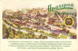 6 db MODERN vegyes sörös motívumlap / 6 MODERN beer motive cards