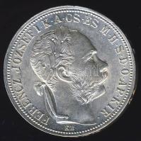 1892. 1Ft Ag "Fiumei címer" T:1/2 pici ph.