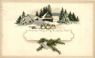 7 db RÉGI újévi motívumlap, üdvözlőlapok, kéményseprő, néhány litho / 7 pre-1945 New Year motive car...