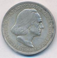 1936. 2P Ag &quot;Liszt Ferenc&quot; T:1-,2 Adamo P7.3