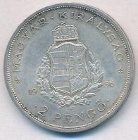 1936. 2P Ag "Liszt Ferenc" T:1-,2
Adamo P7.3