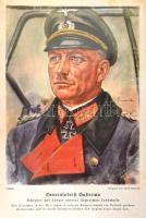 cca 1939-1940 Náci propaganda nyomtatványok, 23 db, modern irrattartó mappába lefűzve, 21x15 cm 18x1...