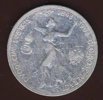 Ausztria 1908. 5K Ag "Jubileum" T:3