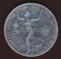 Ausztria 1908. 5K Ag "Jubileum" T:3