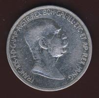 Ausztria 1908. 5K Ag "Jubileum" T:3