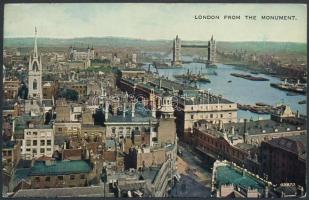 1953 London, az Aranycsapat tagjainak aláírása (köztük Puskás, Hidegkuti, Grosics, stb.) képeslapon,...