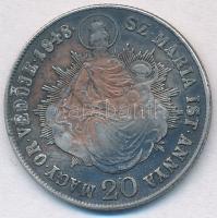 1848KB 20kr Ag "V. Ferdinánd" T:2-,3 patina
Adamo B5