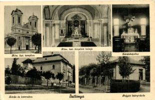 Battonya, Zárda és internátus, Zárdakápolna, Polgári leányiskola, Római katolikus templom, belső (EK)