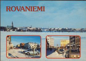 Finn üdvözlőlap az Északi sarkörről Napapuri 1983