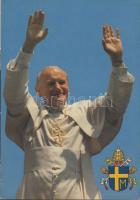 II János Pál pápról, aláírással