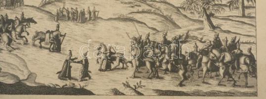 cca 1700-1730 Gabriel Bodenehr (1664-1758): Grodno térképe, Grodno 'Eine der Fürnehmbsten Staed...