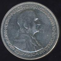 1930. 5P Ag "Horthy jobbra" T:2/3 tisztítva