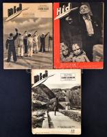 1943-1944 A Híd c. folyóirat 3 db száma: IV. évfolyam 11. és 13., V. évfolyam 12. szám.