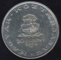 1948. 20Ft Ag "Táncsics" T:2+