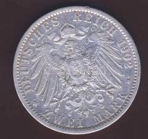 Német Birodalom/Császárság/Poroszország 1902. 2M Ag T:2/3 kis ph.