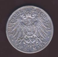 Német Birodalom/Császárság/Poroszország 1901. 2M Ag "Jubileum" T:3 k