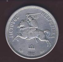 Litvánia 1925. 5L Ag T:3+