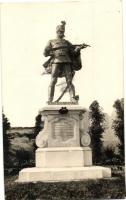 1933 Gyöngyös, Hősi emlékmű, szobor, photo