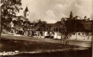 Pannonhalma, Fő út, Ács László kereskedése, automobil (EK)