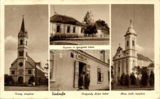 Vadosfa, Evangélikus és római katolikus templomok, Esperes és igazgatói lakás, Potyondy Lajos üzlete (EK)