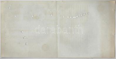 Amerikai Egyesült Államok ~1870. "Jövedéki Adó bélyegek Dohánygyártó üzletnek" részben kit...