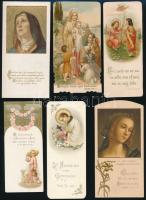 cca 1900-1920 20 db főként litho szentkép, 7x4 és 13x7 cm közti méretben
