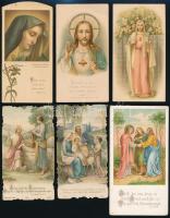 cca 1900-1920 20 db főként litho szentkép, 7x4 és 13x7 cm közti méretben